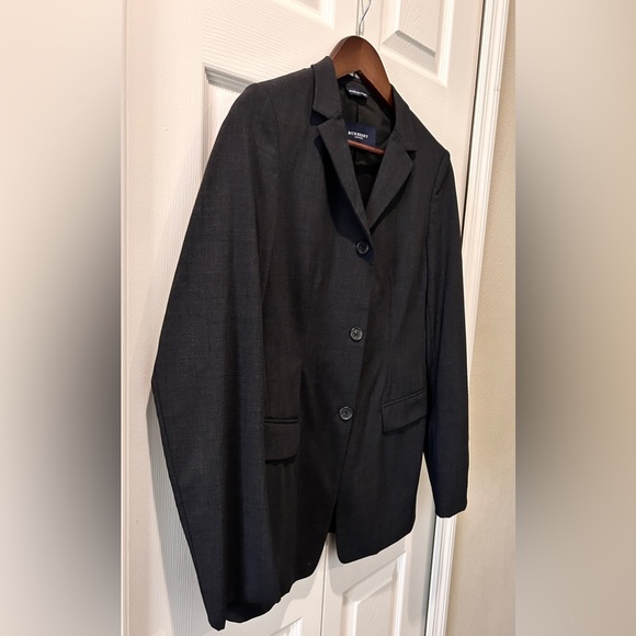 Burberry London Women’s Made in Italy Wool Blend Blazer IT 42/US Size 6-8 - Picture 6 of 11